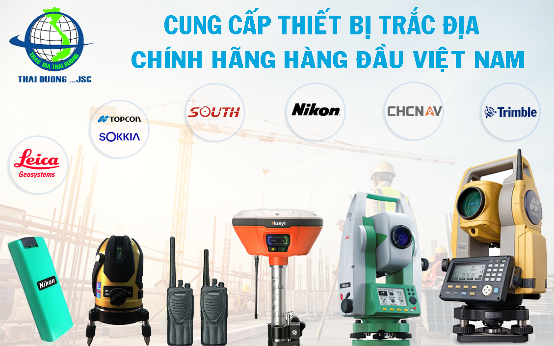 Thương hiệu, hãng sản xuất ảnh hưởng đến giá bán máy trắc địa công trình