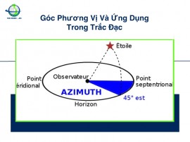 Góc Phương Vị Và Ứng Dụng Trong Trắc Đạc