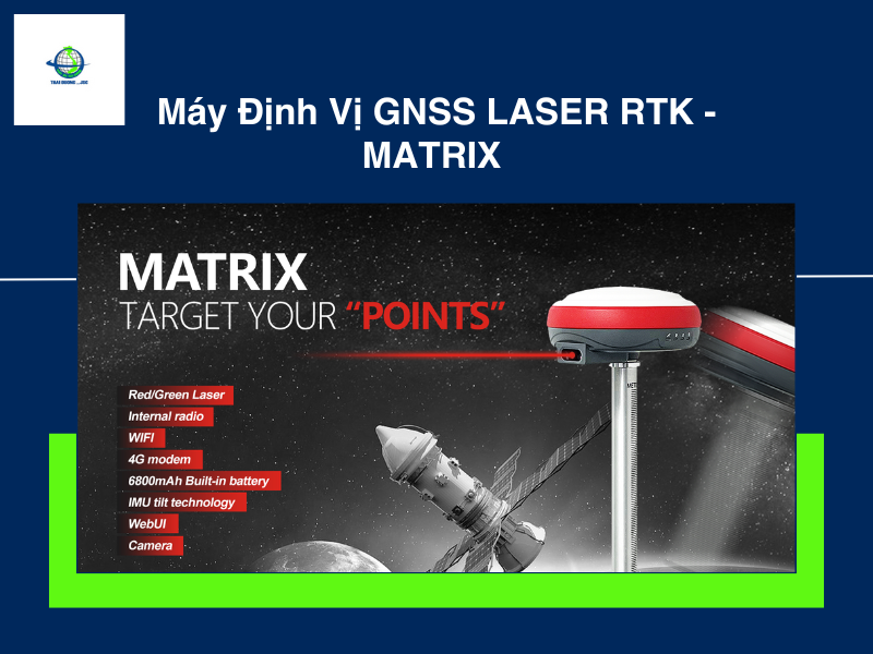 Máy định vị GNSS Laser RTK Maxitrc