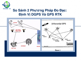 So Sánh 2 Phương Pháp Đo Đạc: Định Vị DGPS Và GPS RTK