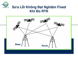 Sửa Lỗi Không Đạt Nghiệm Fixed Khi Đo RTK